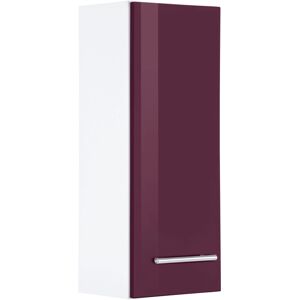 HELD MÖBEL Hängeschrank »Venedig« aubergine/weiss Größe