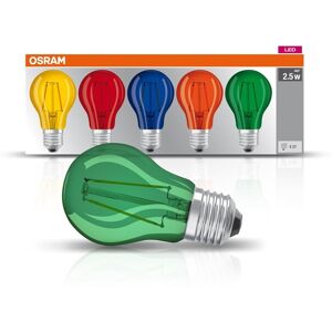 Osram LED-Leuchtmittel »Star Color Box, 2.5W, E27, 5 Stück,«, E27, 1 St.,... (ohne Farbbezeichnung) Größe