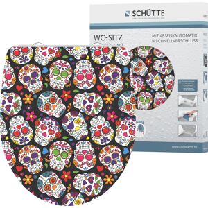 Schütte WC-Sitz »Crazy Skull« bunt Größe