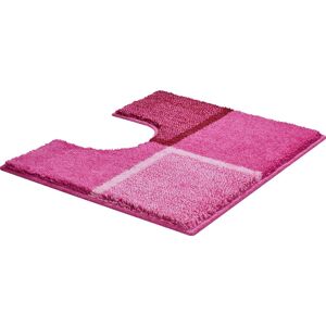 Grund Badematte »Diviso«, Höhe 20 mm, rutschhemmend beschichtet,... rosa Größe WC-Vorleger rechteckig mit Ausschnitt (50 cm x 60 cm)