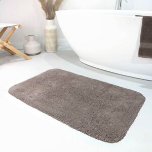 Wecon home Basics Badematte »Ole WB-2721«, Höhe 20 mm, fussbodenheizungsgeeignet taupe Größe