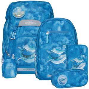 Beckmann Schulrucksack »Beckmann Schulthek-Set Classic« Blau, Hellblau Größe B/H/T: 24 cm x 37 cm x 25 cm