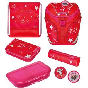 Herlitz Schulrucksack »Plus Stars« rosa-rot Größe