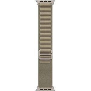 Apple Smartwatch-Armband Alpine Loop, 49 mm, Olive Olive Größe