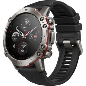 Amazfit Smartwatch »Falcon Titanium / Black Strap« Schwarz Größe