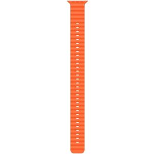 Apple Smartwatch-Armband Ocean Band Extension, 49 mm, Orange Orange Größe