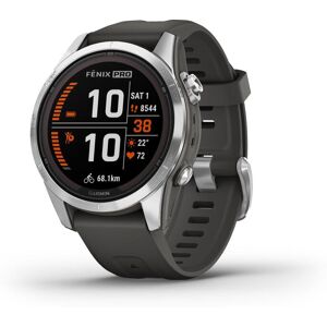 Garmin Sportuhr »Fenix 7S Pro« Dunkelgrau Größe