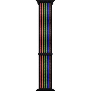 Apple Smartwatch-Armband Nike Sport Loop, 45 mm, Pride Edition Pride Edition Größe