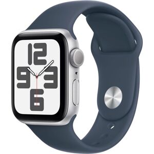 Apple Smartwatch »SE GPS, Aluminum mit Sportarmband« Silberfarben Größe