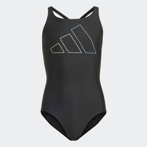 Adidas Performance Badeanzug »BIG BARS SUIT G«, (1 St.) Black Größe 170