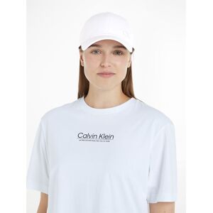 Calvin Klein Baseball Cap »CK COTTON CAP« Bright White Größe