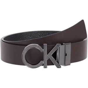 Calvin Klein Wendegürtel »ADJ/REV CK PIQUE METAL 35MM« Ck Black Pb/Dark Brown Pb Größe 105