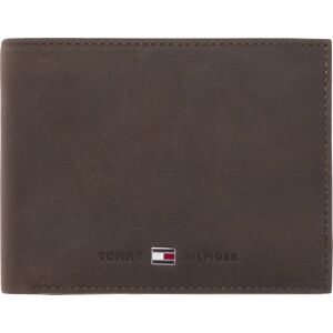 Tommy Hilfiger Geldbörse »JOHNSON CC FLAP AND COIN POCKET«, aus hochwertigem... dunkelbraun Größe