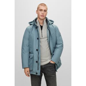 Boss ORANGE Outdoorjacke »Osiass«, mit Kapuze Open Green Größe 54