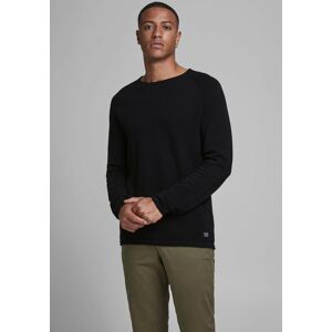 Jack & Jones Rundhalspullover »HILL KNIT« schwarz Größe XS (44/46)