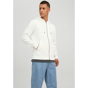 Jack & Jones Kapuzensweatjacke »STAR BASIC SWEAT ZIP HOOD« weiss Größe M (48)