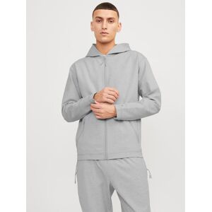 Jack & Jones Kapuzensweatjacke »JCOCLOUD SWEAT ZIP HOOD NOOS« Light Grey Melange Größe XL