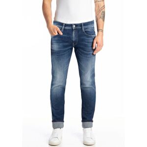 Replay Slim-fit-Jeans »Anbass« mid blue washed Größe 30