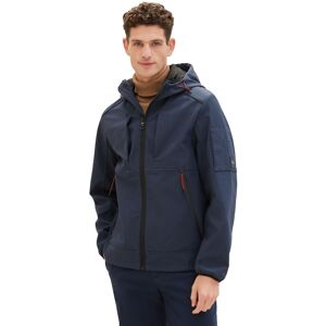 TOM TAILOR Softshelljacke, mit Kapuze sky captain blue Größe XXXL