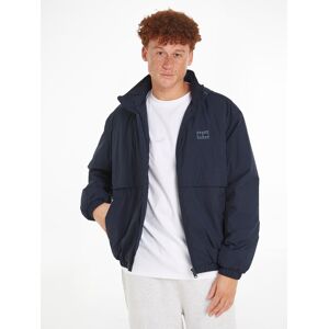 Tommy Jeans Windbreaker »TJM TONAL FLAG JACKET«, mit Kapuze, mit Kapuze Dark Night Navy Größe XL