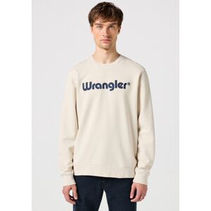 Wrangler Sweatshirt »LOGO CREW« vintage white Größe 4XL