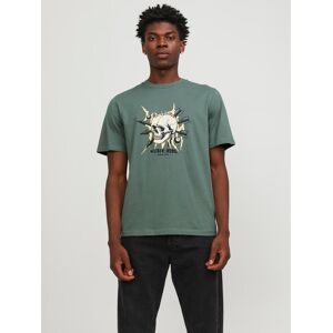 Jack & Jones Rundhalsshirt »JORHEAVENS TEE SS CREW NECK SN« Laurel Wreath Größe M