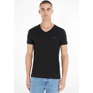 Tommy Hilfiger T-Shirt »V-Shirt Stretch Slim« black Größe M