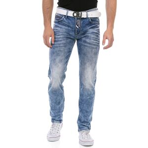 Cipo & Baxx Regular-fit-Jeans, mit markanter Waschung blue Größe 36