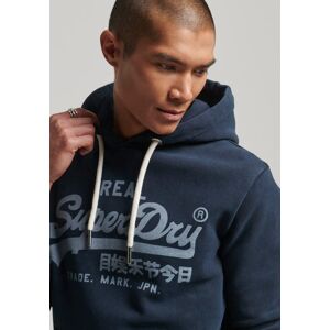 Superdry Kapuzensweatshirt »VINTAGE VL HOOD« eclipse navy Größe XXXL