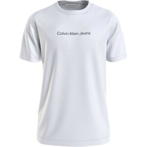 Calvin Klein Jeans T-Shirt »MIRRORED CK LOGO TEE« Bright White Größe XXXL