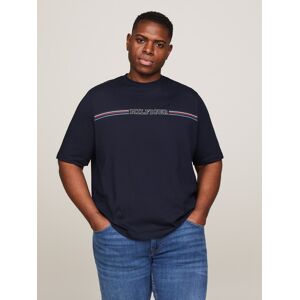 Tommy Hilfiger Big & Tall T-Shirt »BT-STRIPE CHEST TEE-B«, Grosse Grössen desert sky Größe 5XL