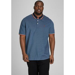 Jack & Jones PlusSize Poloshirt »JJEPAULOS POLO SS NOOS PLS« denim blue Größe 4XL