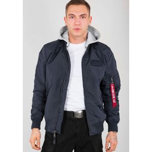 Alpha Industries Bomberjacke »MA-1 TT HOOD«, mit Kapuze rep blue Größe S