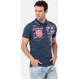 Cipo & Baxx Poloshirt NAVYBLUE Größe S