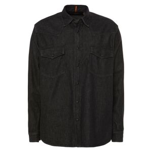 ORANGE Langarmhemd »Lebop«, mit farblich passendener Knopfleiste von BOSS Black Größe M