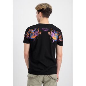 Industries T-Shirt »ALPHA INDUSTRIES Men - T-Shirts Dragon EMB T« black Größe XS