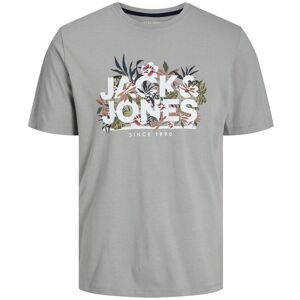 Jack & Jones T-Shirt »JJCHILL SHAPE TEE SS CREW NECK« ultimate grey Größe XL