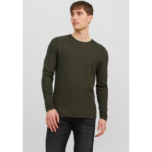 Jack & Jones Rundhalspullover »JPRBLUMIGUEL KNIT CREW NECK NOOS« Grape Leaf Größe M