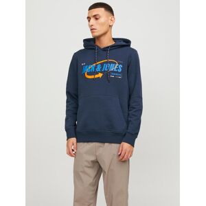 Jack & Jones Kapuzensweatshirt »JCOBLACK SWEAT HOOD CH« Navy Blazer Größe XXL