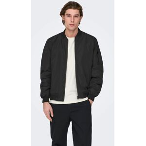 ONLY & SONS Blouson »ONSJOSHUA BOMBER OTW VD« black Größe M