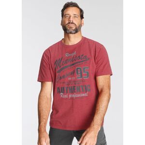 Man's World T-Shirt rot-meliert Größe XXXL (64/66)
