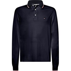 Tommy Hilfiger Poloshirt »1985 RWB TIPPED SLIM LS POLO« dunkelblau Größe L