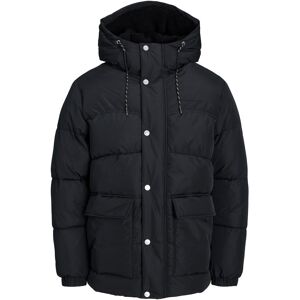 Jack & Jones Winterjacke »JORLAKEWOOD PARKA JACKET BF«, mit Kapuze black Größe L