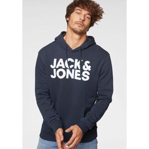 Jack & Jones Kapuzensweatshirt »CORP Logo Hoodie«, mit Logoprint Navy Blazer Größe M (48)