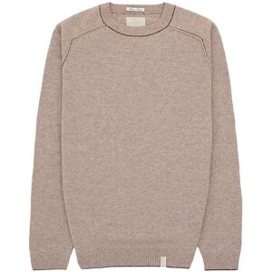 colours & sons Strickpullover »Pullover Roundneck-Merino Blend« Beige Größe 3X