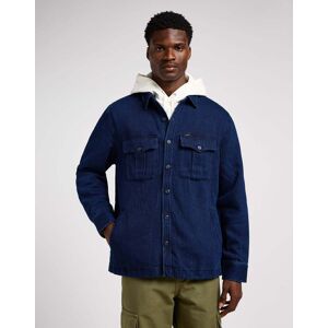 Lee® Langarmhemd »LEE Hemden Ranger Overshirt« Dunkelblau Größe L