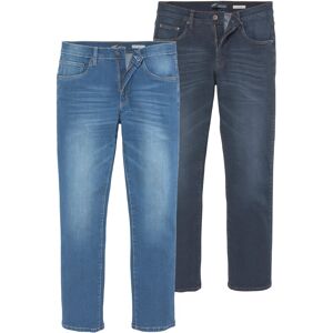 Arizona Stretch-Jeans »Willis«, (Packung, 2 tlg.) blue used und blue black used Größe 72