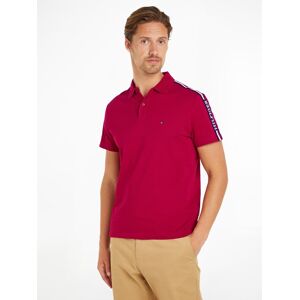 Tommy Hilfiger Poloshirt »GLOBAL STRIPE MONOTYPE REG POLO«, mit Logostickerei Royal Berry Größe M