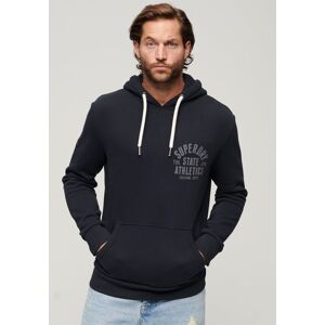 Superdry Kapuzensweatshirt »ATHLETIC SCRIPT FLOCK HOOD« eclipse navy Größe XXL