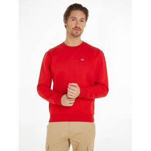 Tommy Jeans Sweatshirt »TJM REGULAR FLEECE C NECK« crimson Größe L